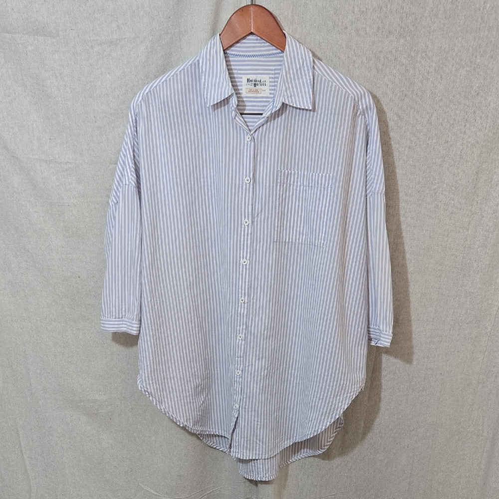 Holding Horses for Anthropologie Monroe Oversized Shirt